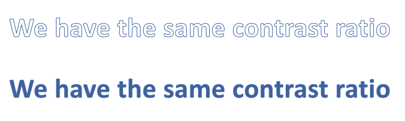 accesibilidad y elección de colores