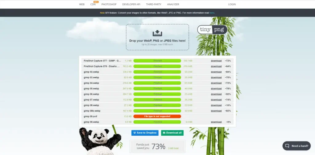 Como optimizar las imágenes para la web en 3 pasos con la ayuda de un panda 10 optimizar las imágenes para la web